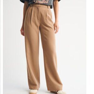 A&F Sloane Tailored Wide Leg Pant